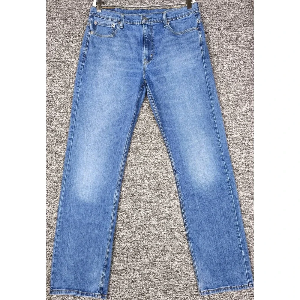 Levi's 569 Jeans Men 34x36 Blue Loose Straight Leg Denim